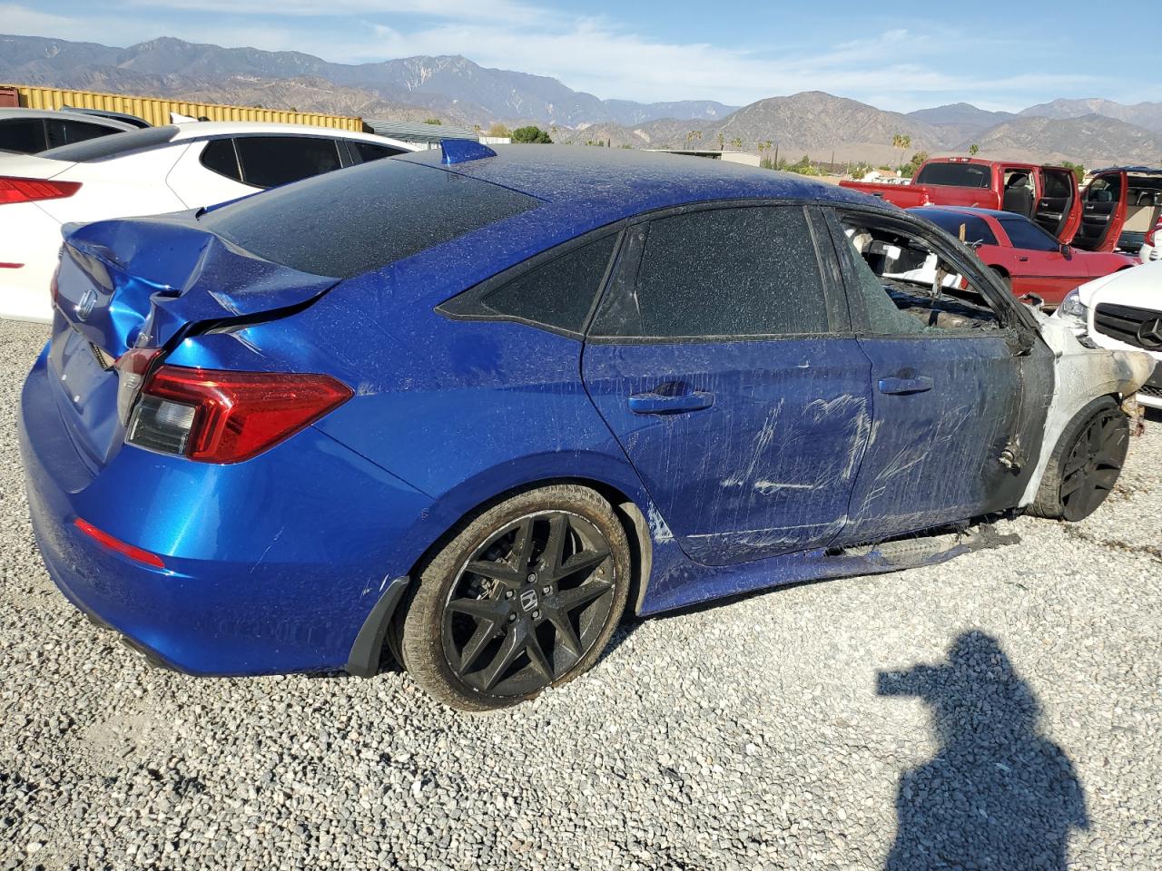 2022 HONDA CIVIC SPORT VIN:2HGFE2F55NH598066