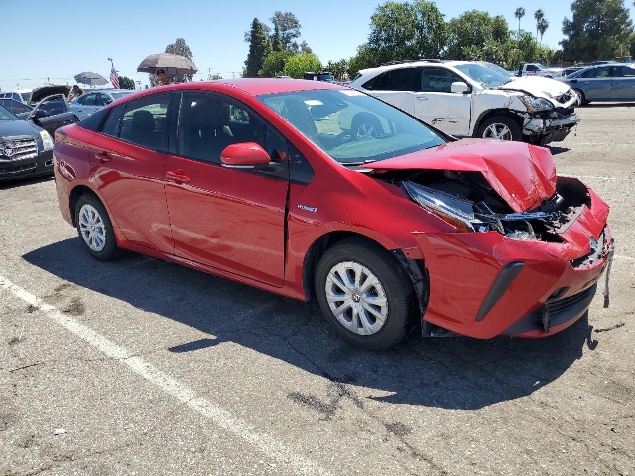 2022 TOYOTA PRIUS NIGHT SHADE VIN:JTDKAMFU2N3166632