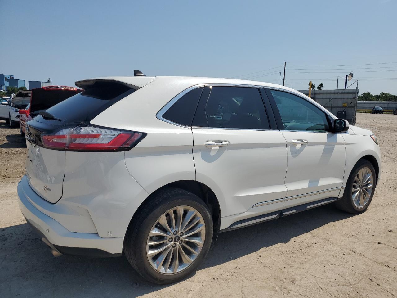 2022 FORD EDGE TITANIUM VIN:2FMPK4K99NBA18977