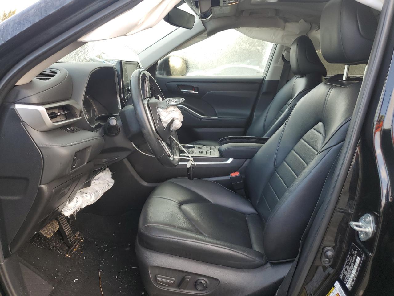 2022 TOYOTA HIGHLANDER XLE VIN:5TDHZRBH2NS176455