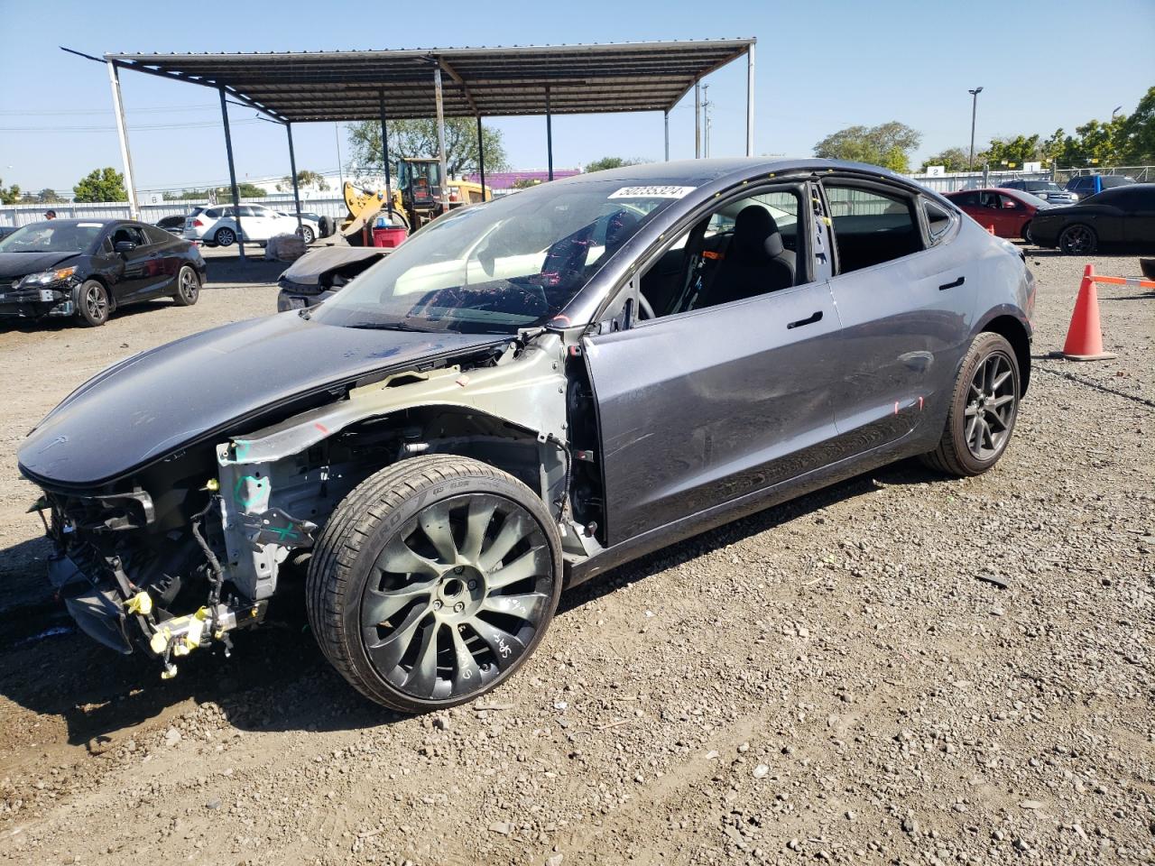 2023 TESLA MODEL 3  VIN:5YJ3E1EA4PF502169