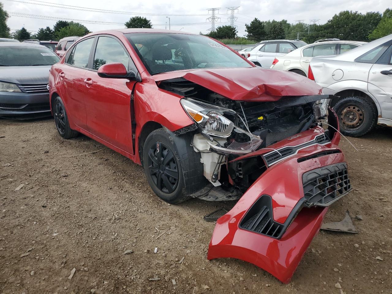 2022 KIA RIO LX VIN:3KPA24AD0NE483513
