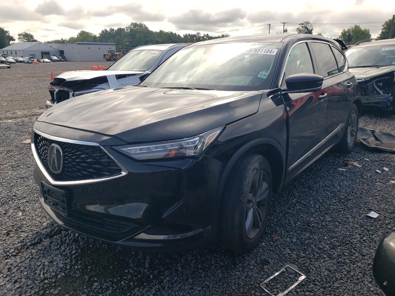 2022 ACURA MDX  VIN:5J8YE1H33NL034160