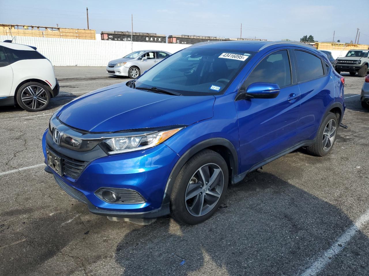 2022 HONDA HR-V EX VIN:3CZRU6H58NM729585