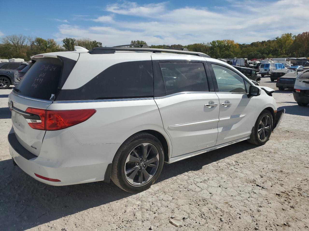 2022 HONDA ODYSSEY ELITE VIN:5FNRL6H93NB065499