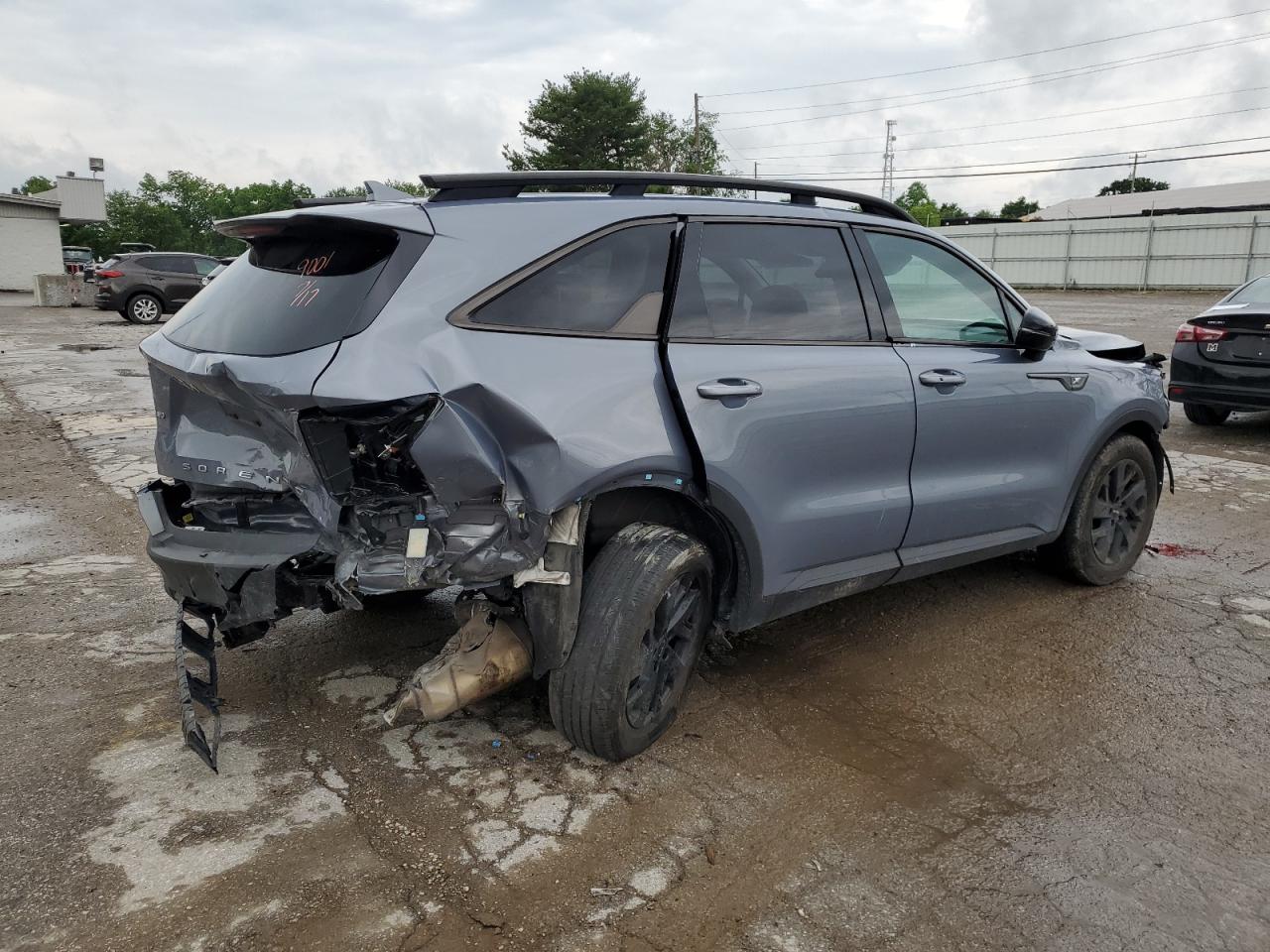 2022 KIA SORENTO S VIN:5XYRLDLC1NG109001