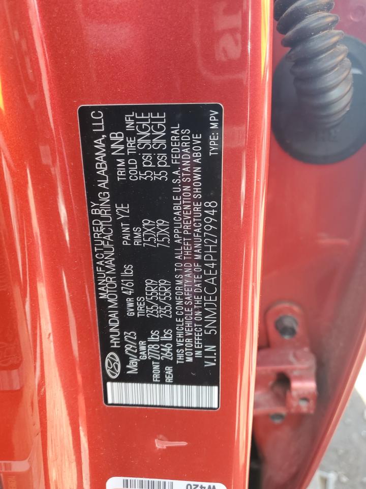 2023 HYUNDAI TUCSON LIMITED VIN:1FTFW1E15JFD73162