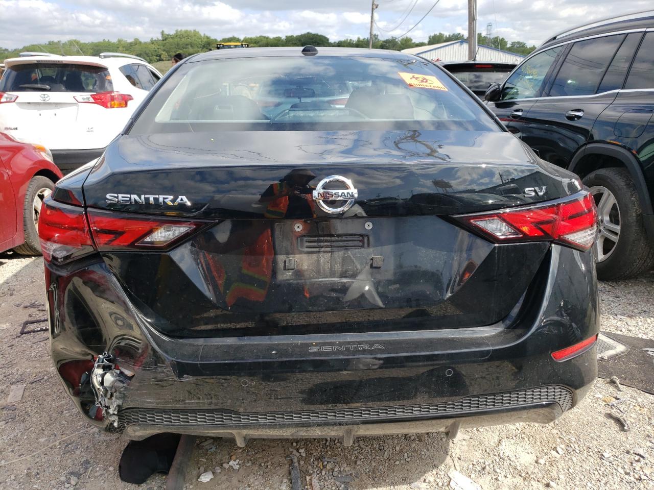 2022 NISSAN SENTRA SV VIN:3N1AB8CV8NY258335