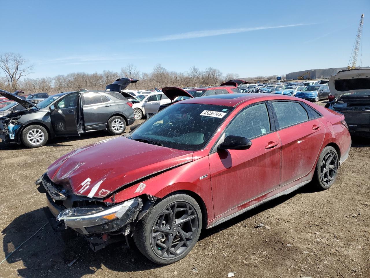 2024 HYUNDAI ELANTRA N LINE VIN:KMHLR4DFXRU749527