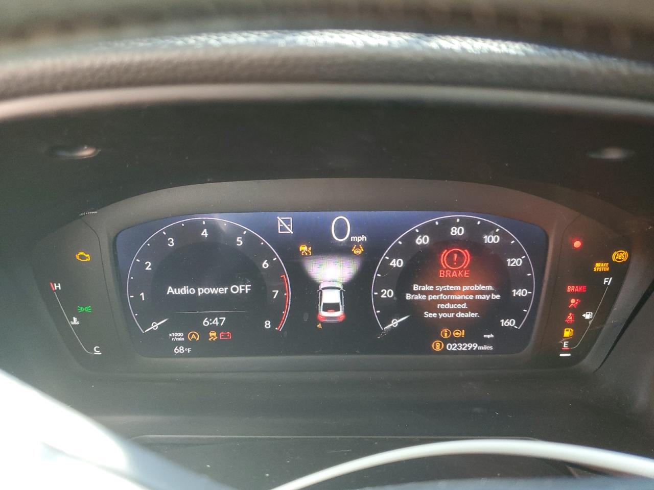 2023 HONDA ACCORD EX VIN:1HGCY1F30PA049301