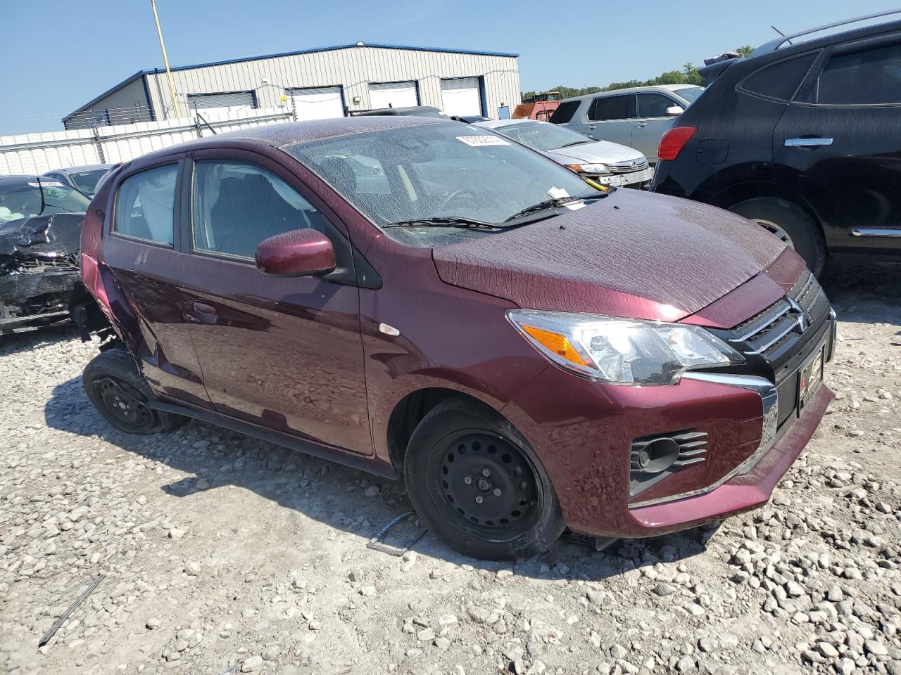 2022 MITSUBISHI MIRAGE ES VIN:ML32AUHJ2NH009305