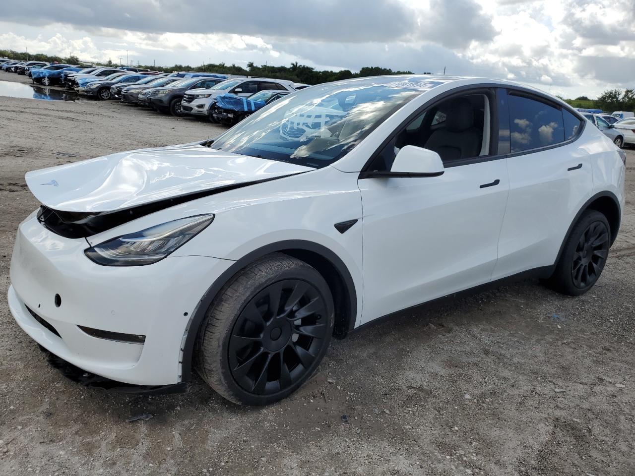 2022 TESLA MODEL Y  VIN:7SAYGDEE6NF425700