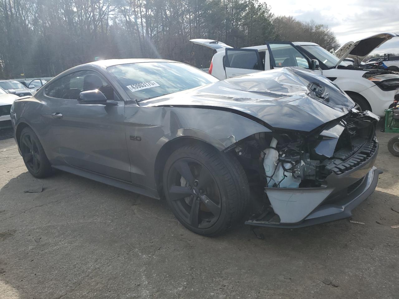 2022 FORD MUSTANG GT VIN:1FA6P8CF9N5110808