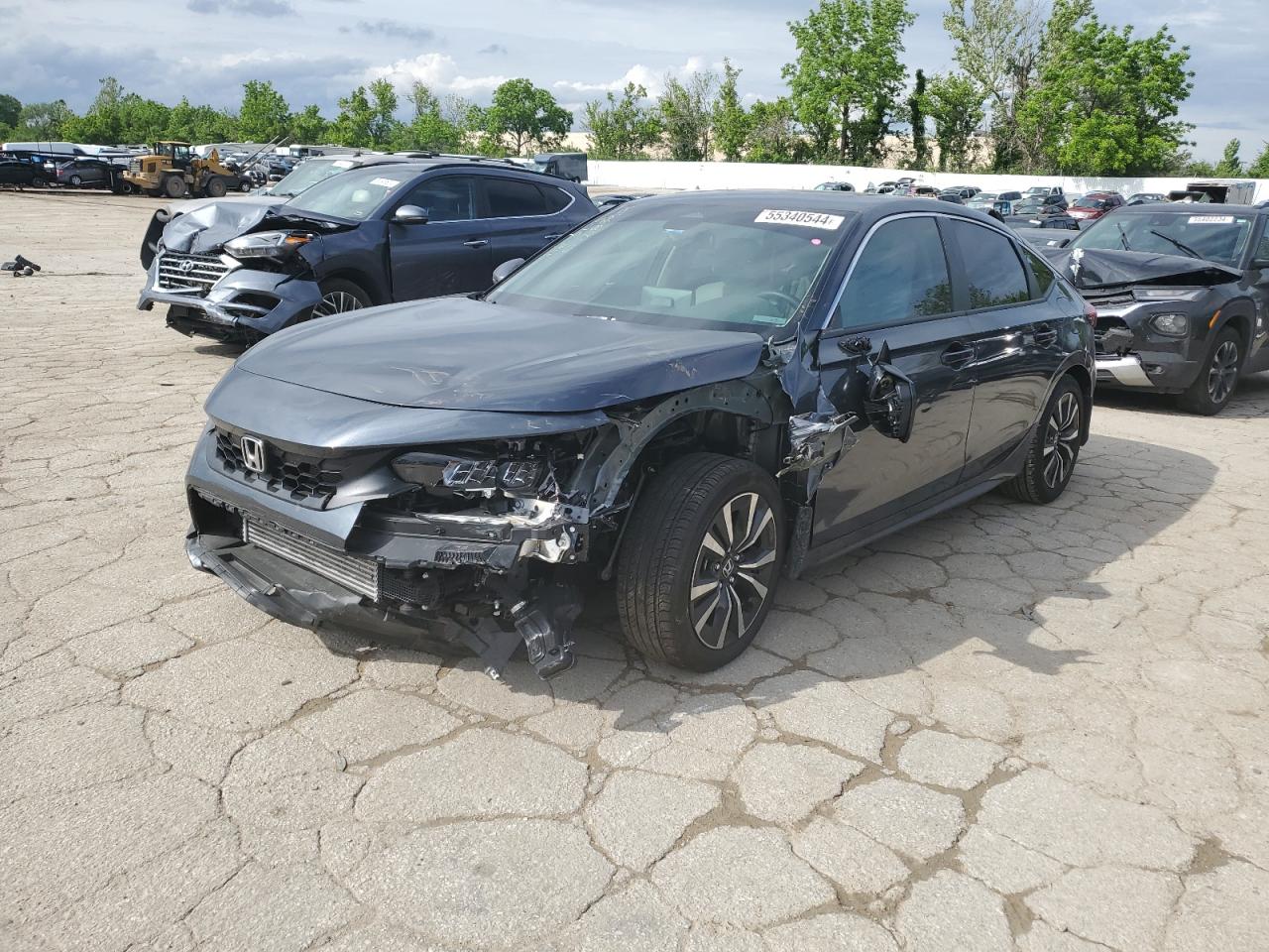 2023 HONDA CIVIC EXL VIN:19XFL1H73PE016154