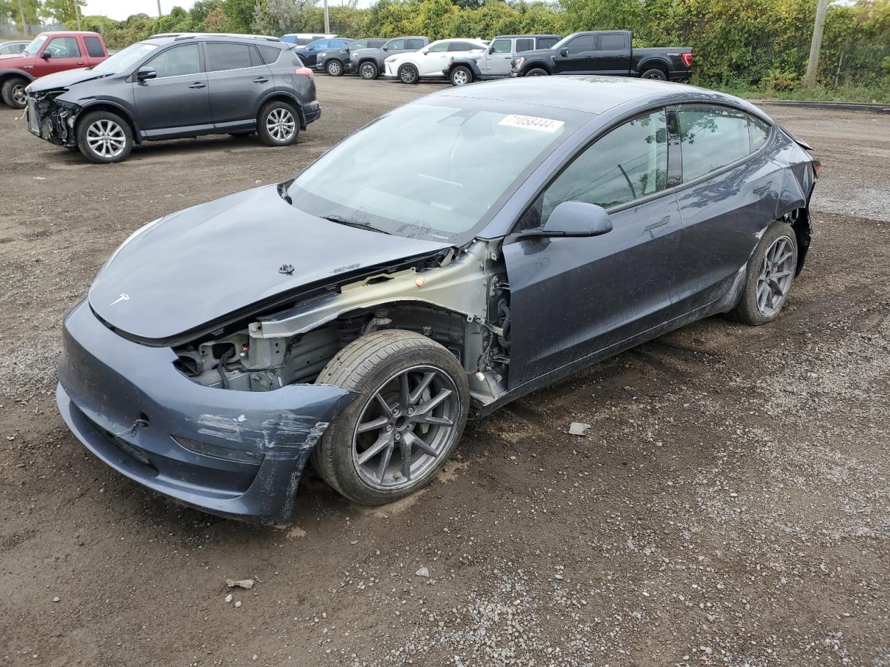 2022 TESLA MODEL 3  VIN:5YJ3E1EA1NF348727