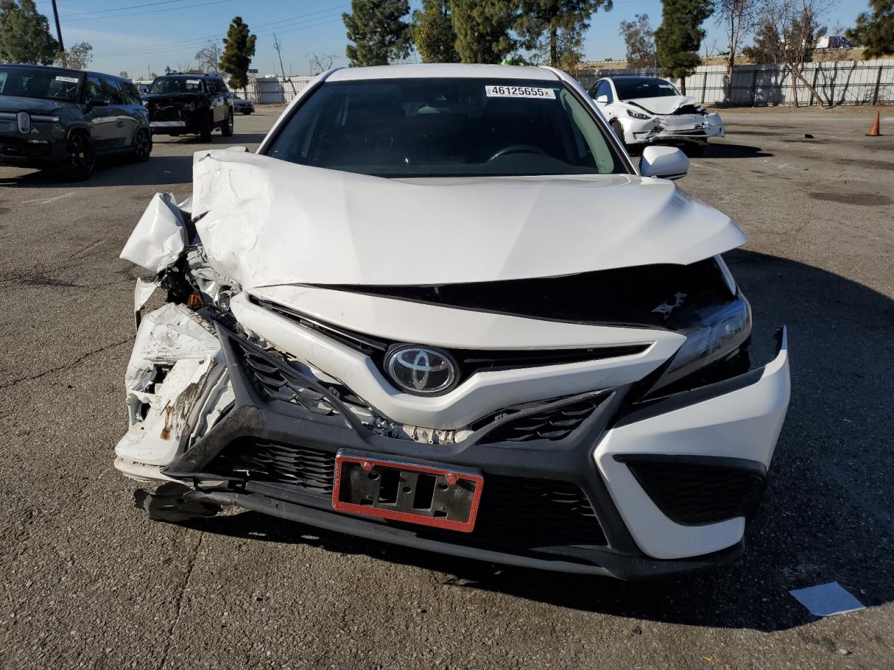 2022 TOYOTA CAMRY SE VIN:4T1G11AK7NU640736