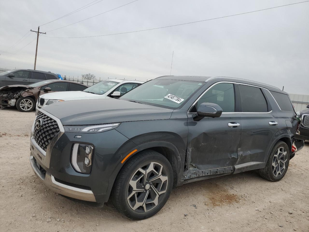 2022 HYUNDAI PALISADE CALLIGRAPHY VIN:KM8R7DHE5NU368714