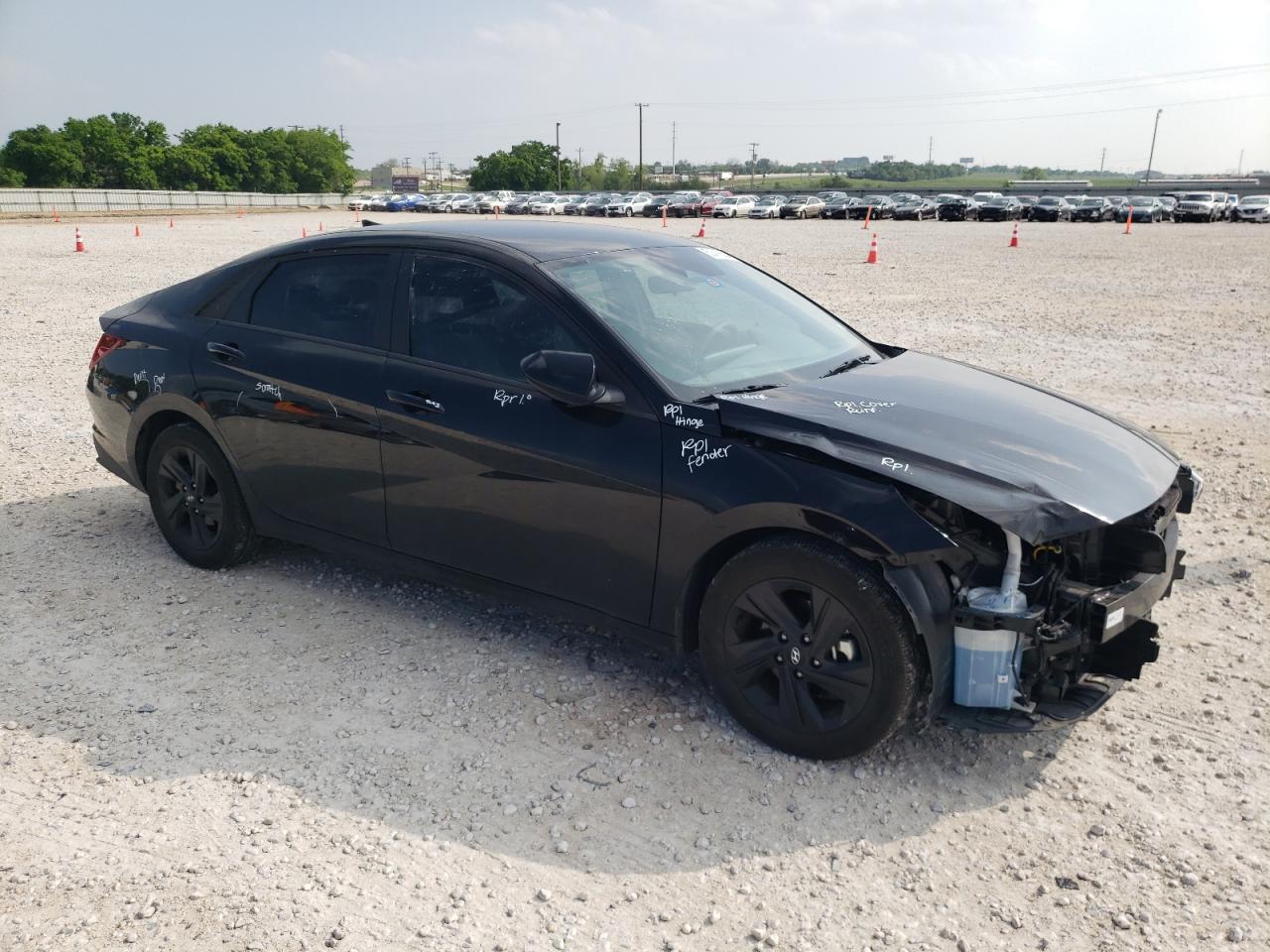 2022 HYUNDAI ELANTRA SEL VIN:5NPLM4AG4NH077887