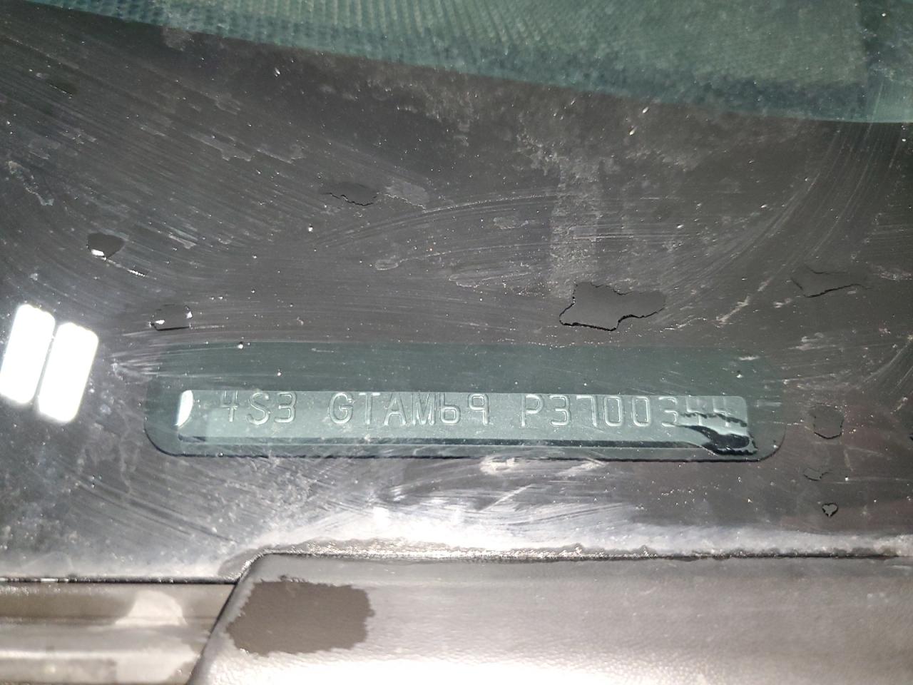 2023 SUBARU IMPREZA SPORT VIN:4S3GTAM69P3700344