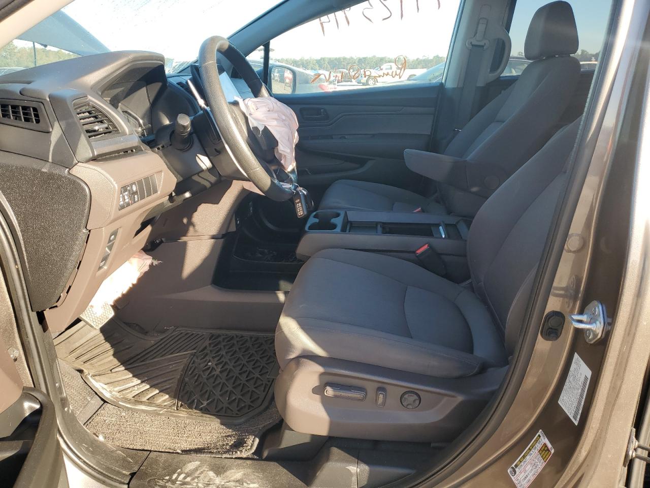 2022 HONDA ODYSSEY EX VIN:5FNRL6H57NB014214