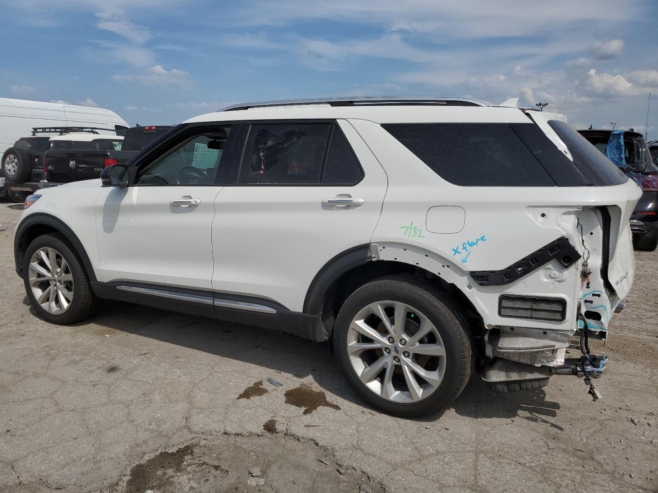 2022 FORD EXPLORER PLATINUM VIN:1FM5K8HC5NGB63959