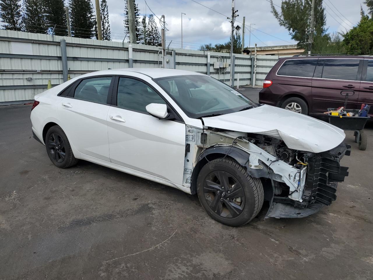 2022 HYUNDAI ELANTRA SEL VIN:5NPLM4AG7NH073686
