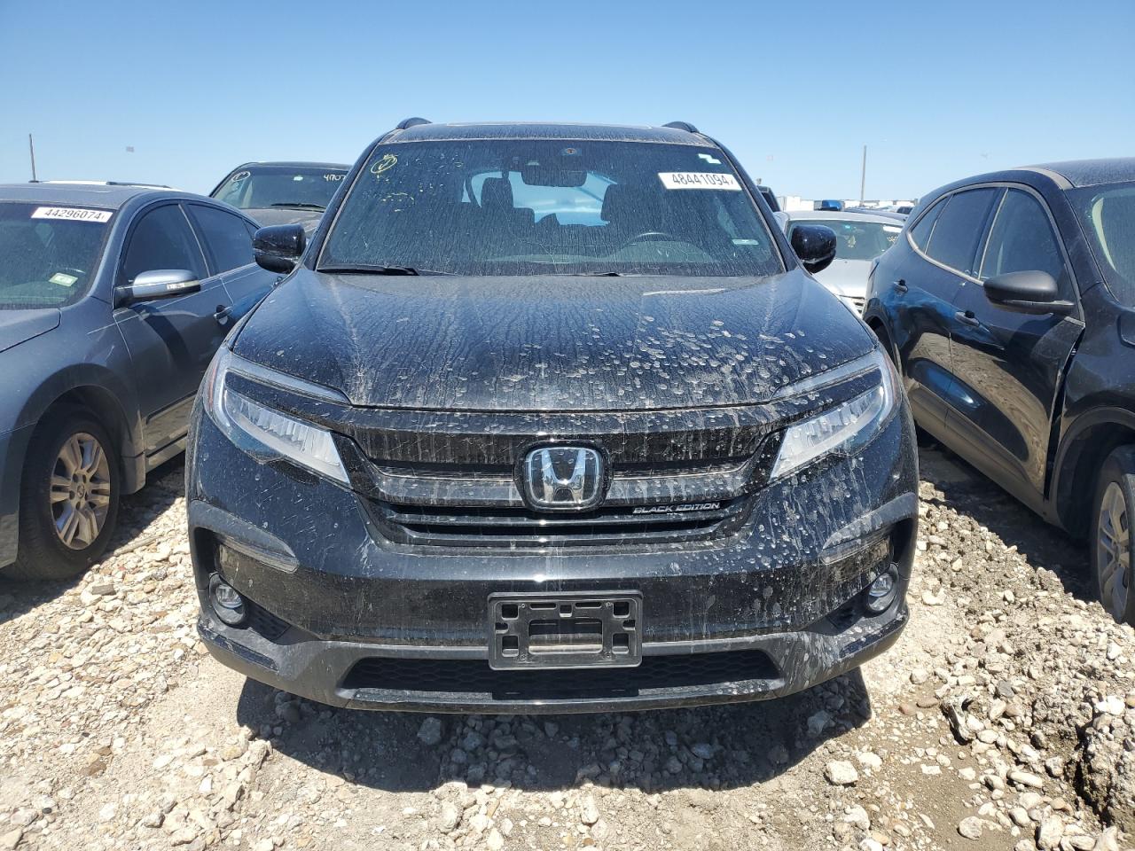 2022 HONDA PILOT BLACK VIN:5FNYF6H7XNB003745