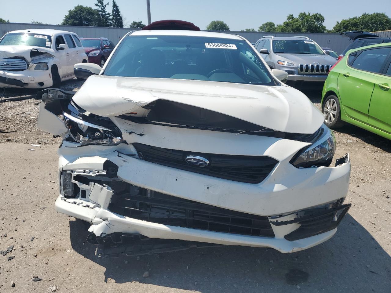 2022 SUBARU IMPREZA SPORT VIN:4S3GTAJ60N1714307