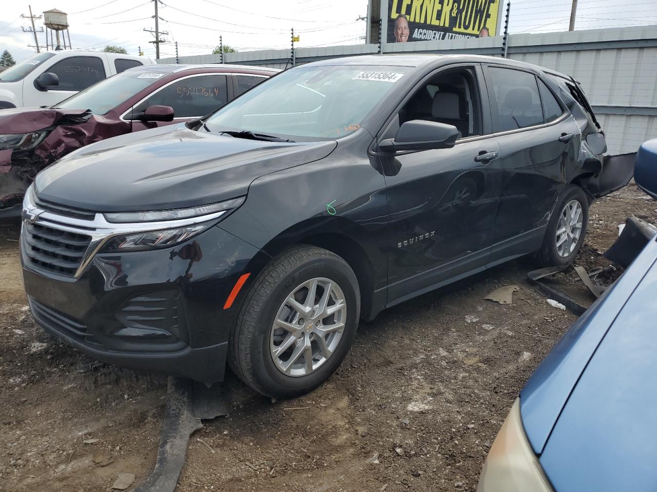 2022 CHEVROLET EQUINOX LS VIN:2GNAXHEV8N6113431