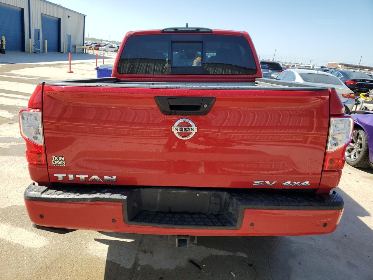 2022 NISSAN TITAN SV VIN:1N6AA1ED3NN105884