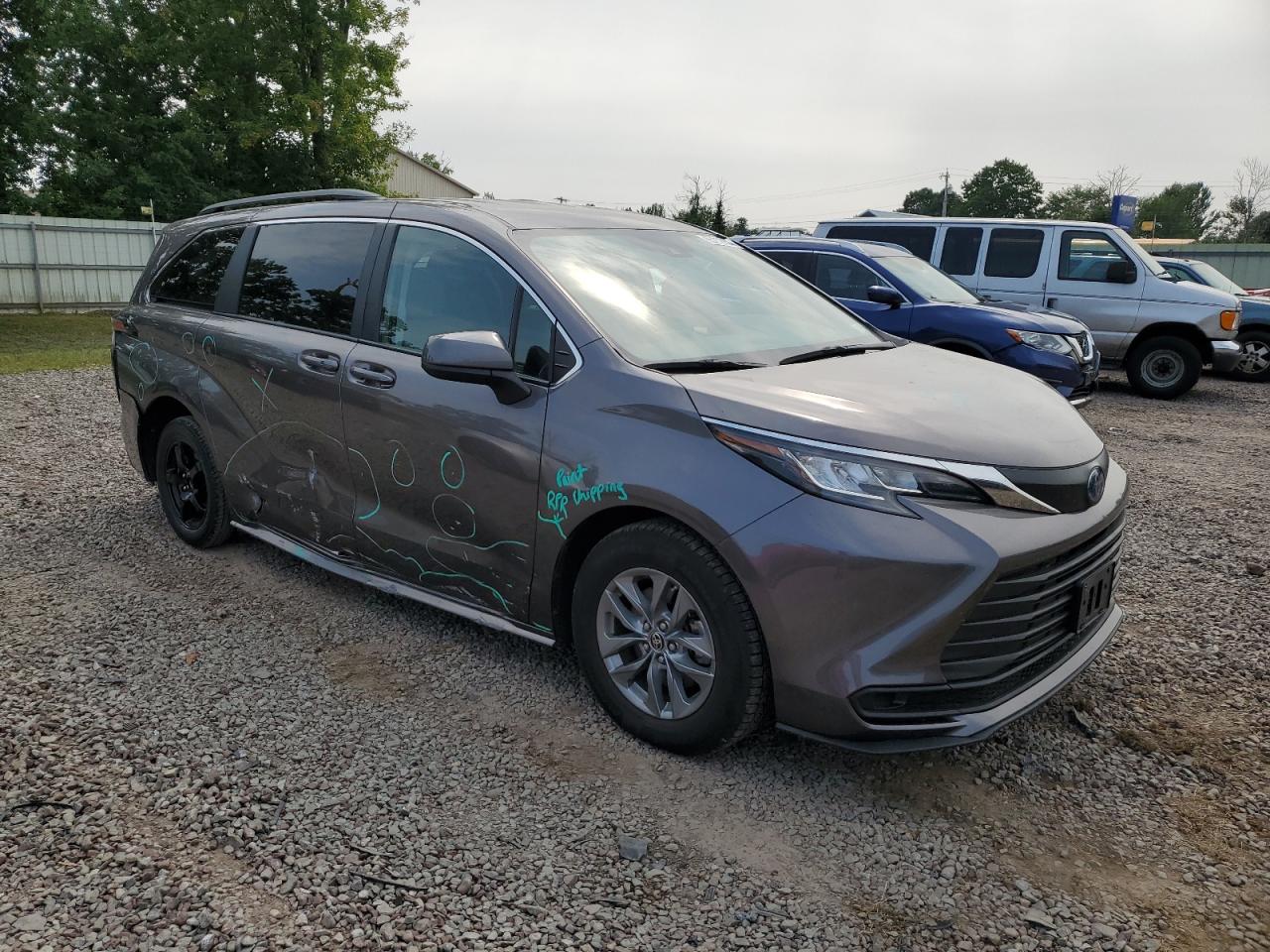 2022 TOYOTA SIENNA LE VIN:5TDKSKFCXNS062221