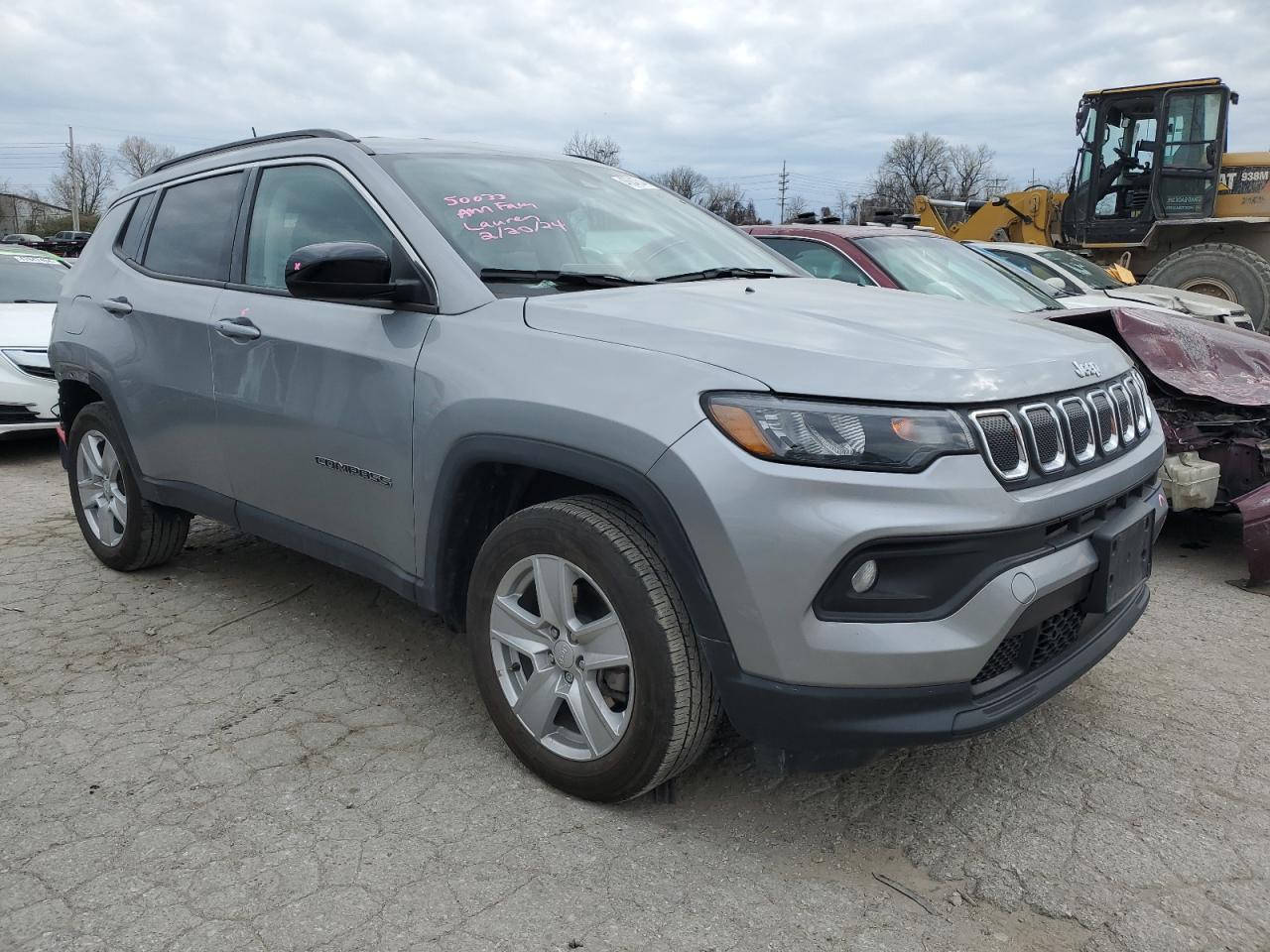 2022 JEEP COMPASS LATITUDE VIN:3C4NJCBB2NT229177