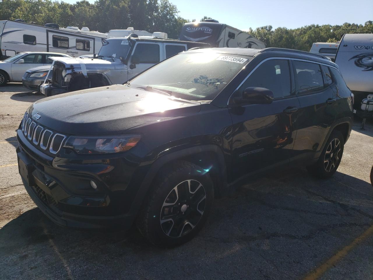 2022 JEEP COMPASS LATITUDE VIN:3C4NJDBB8NT134676