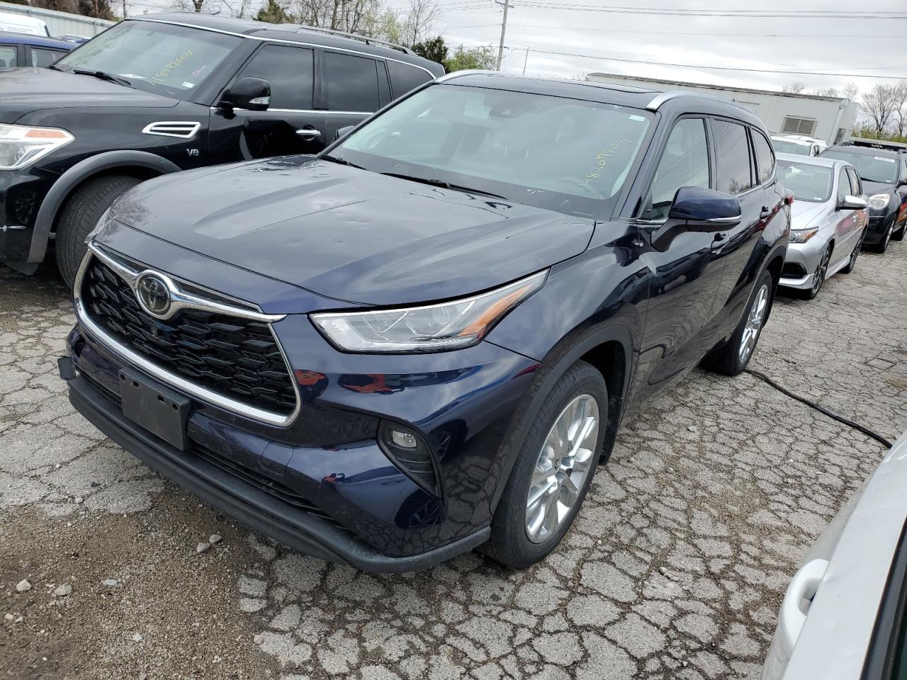 2022 TOYOTA HIGHLANDER LIMITED VIN:5TDDZRBH4NS172177