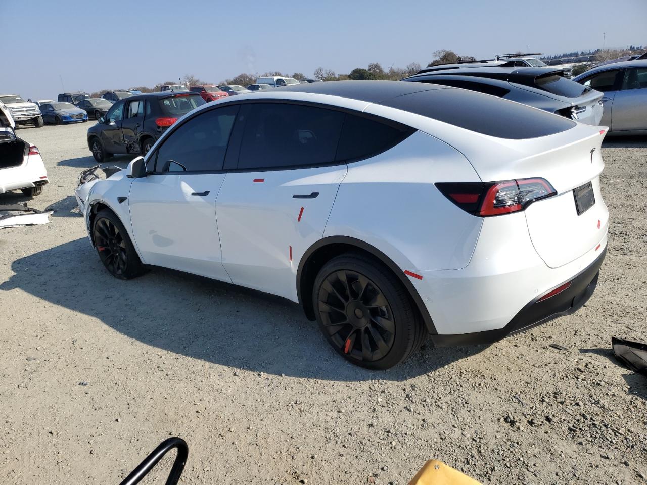 2022 TESLA MODEL Y  VIN:7SAYGDEE9NF411550