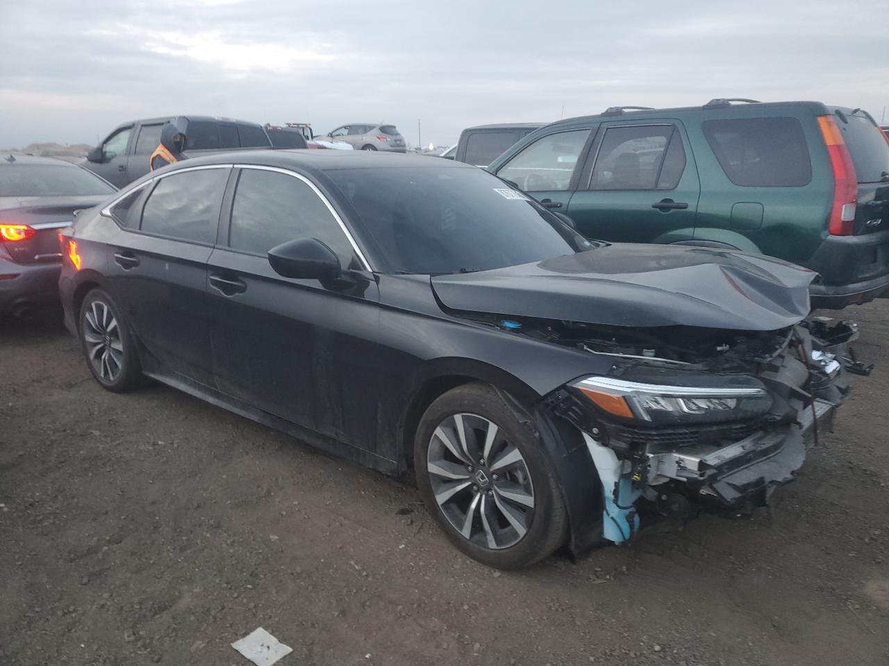 2022 HONDA CIVIC EX VIN:2HGFE1F77NH320717