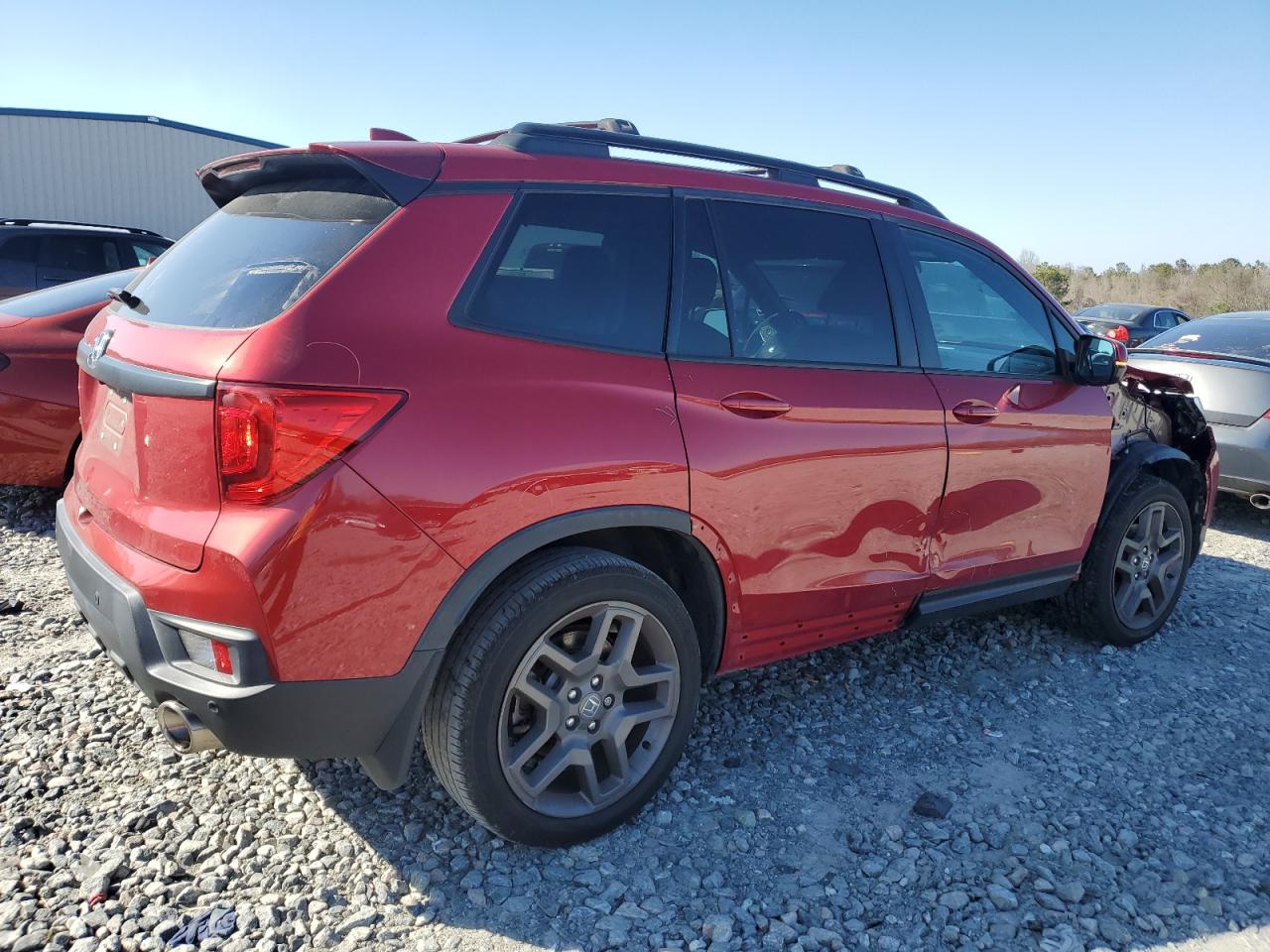 2022 HONDA PASSPORT EXL VIN:5FNYF7H50NB005413