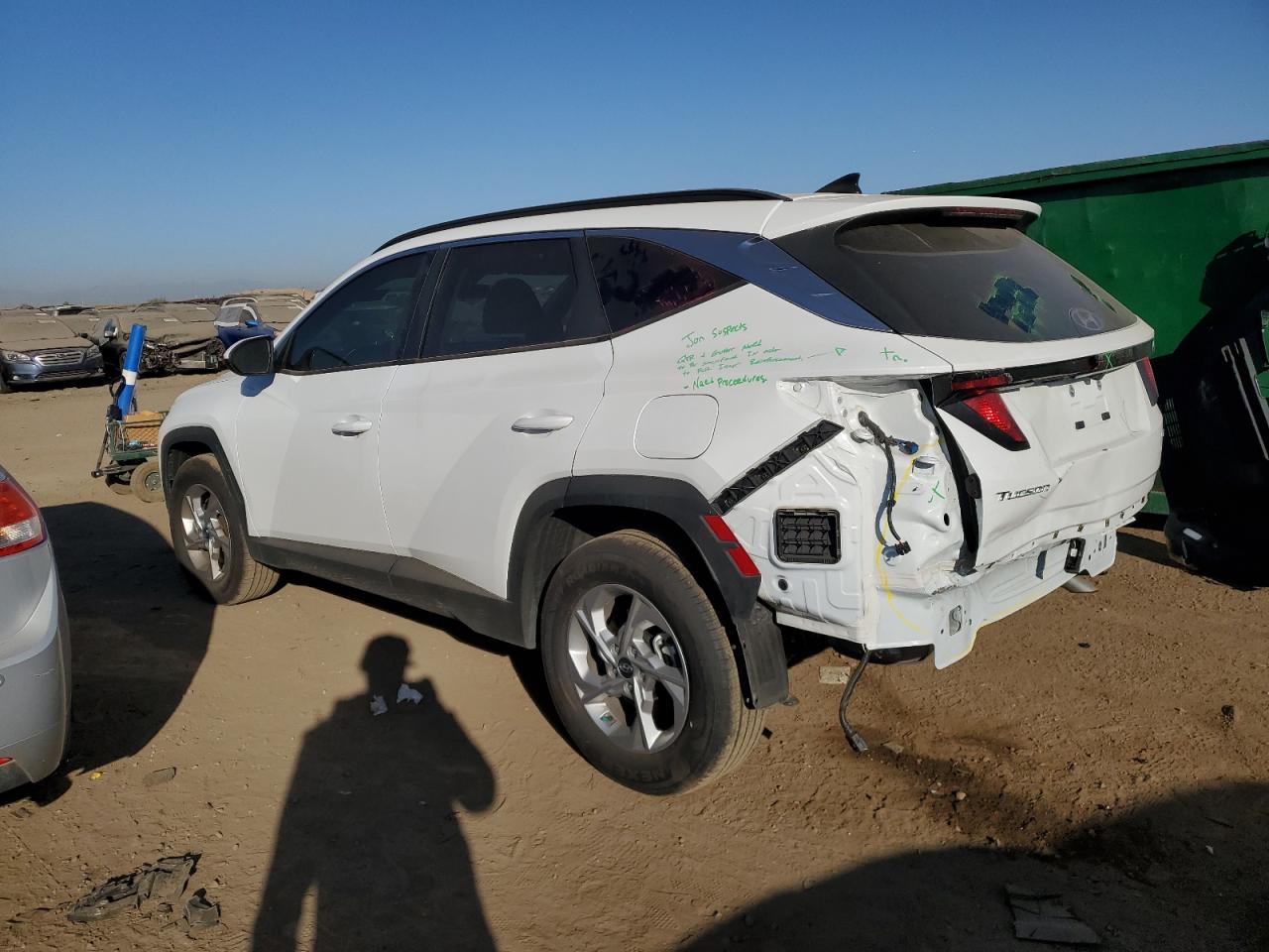 2024 HYUNDAI TUCSON SEL VIN:5NMJBCDE9RH402179