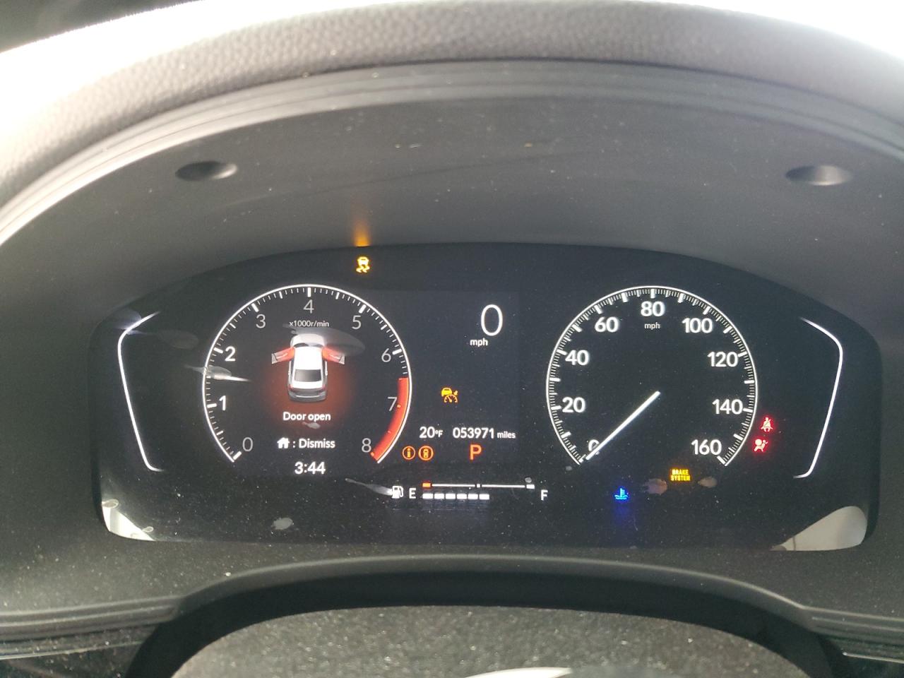 2022 HONDA CIVIC EX VIN:JHMFE1F74NX009173