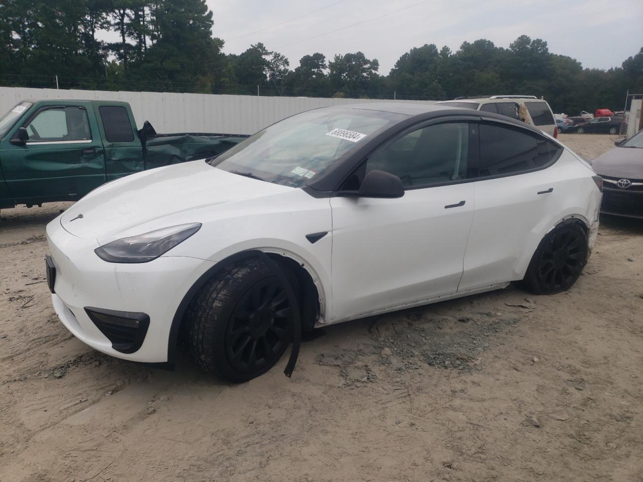 2023 TESLA MODEL Y  VIN:7SAYGAEE4PF775599