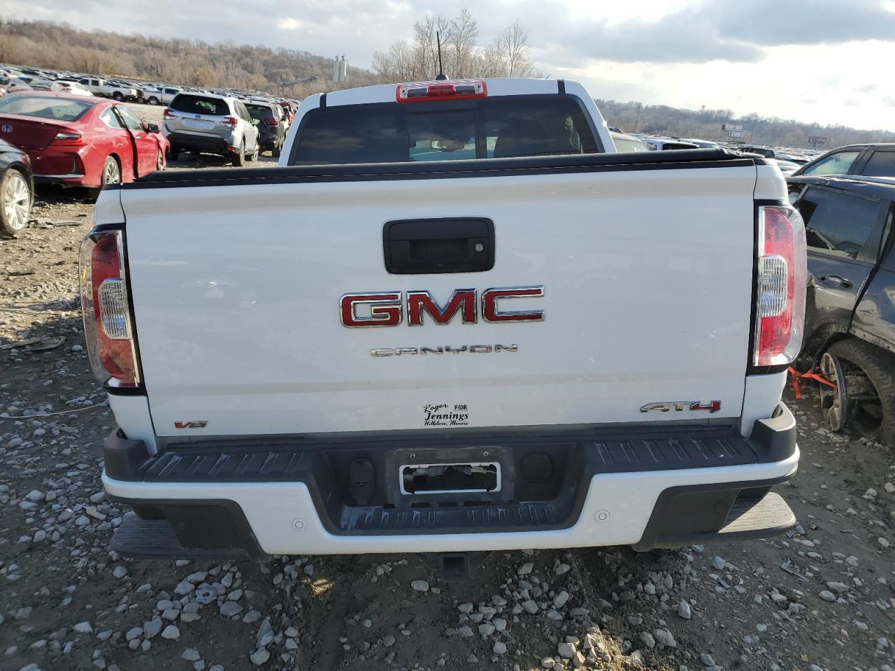 2022 GMC CANYON AT4 VIN:1GTG6FEN1N1110836