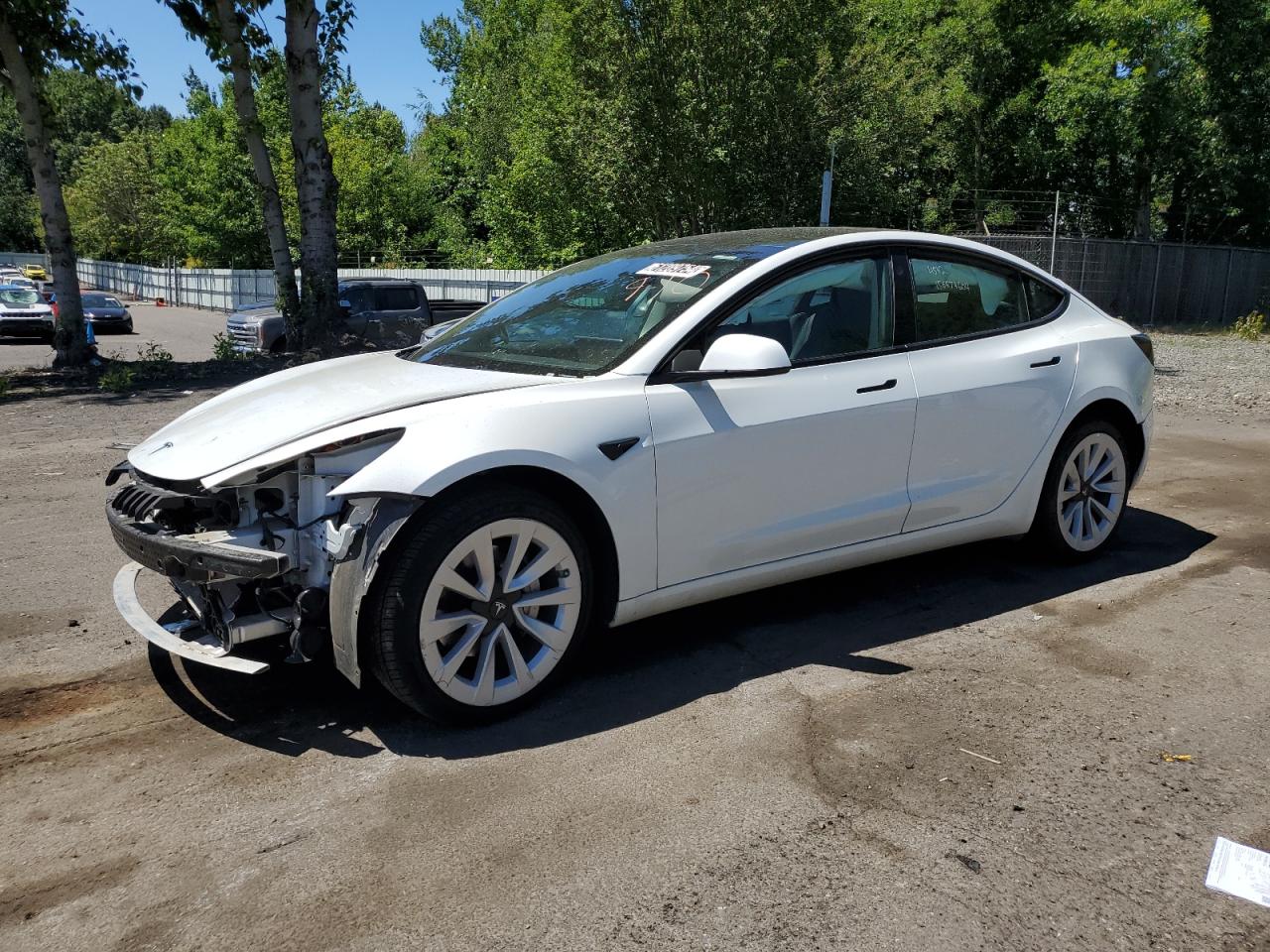 2022 TESLA MODEL 3  VIN:5YJ3E1EA5NF369211