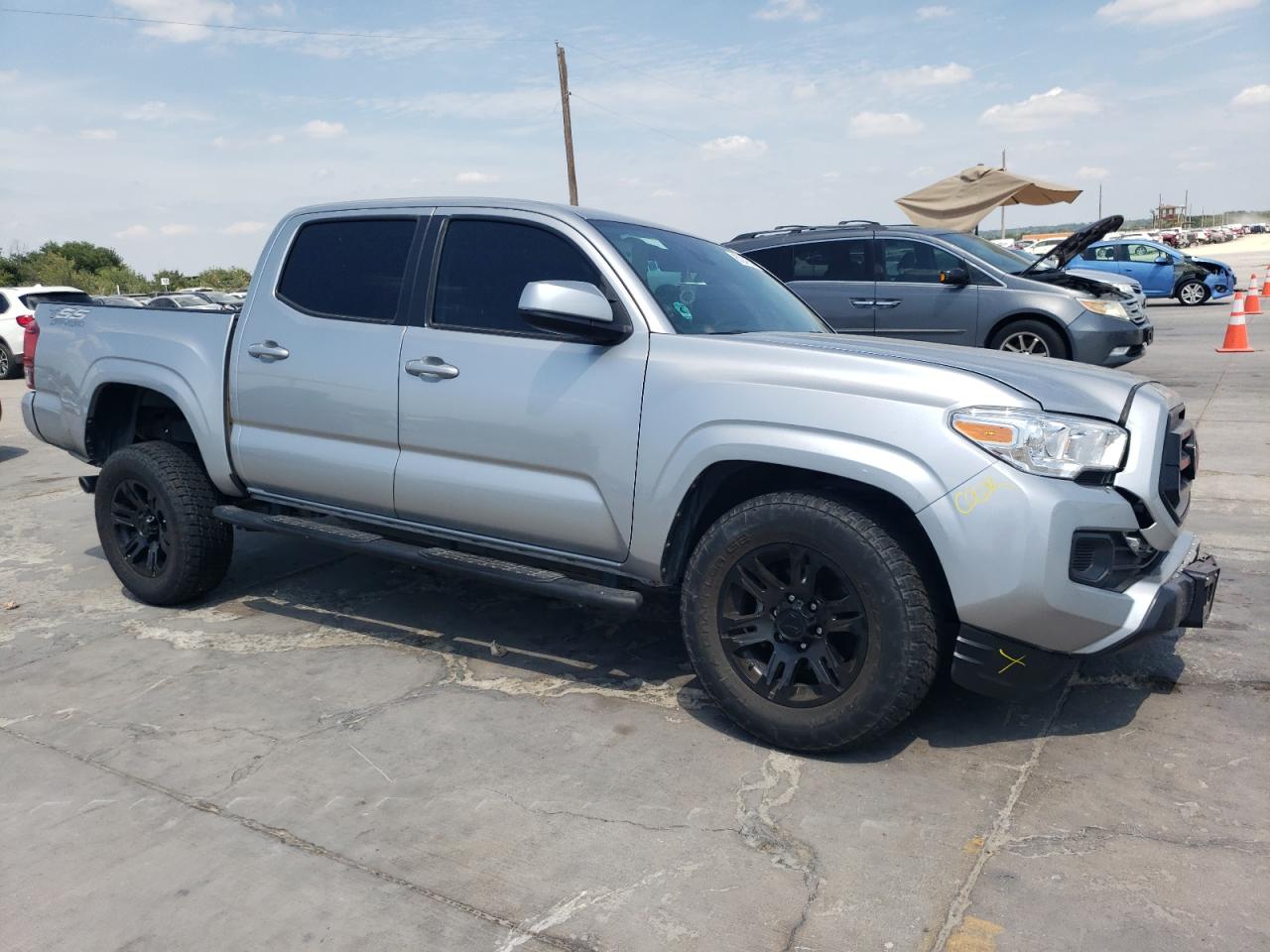 2022 TOYOTA TACOMA DOUBLE CAB VIN:3TYAX5GN7NT063636