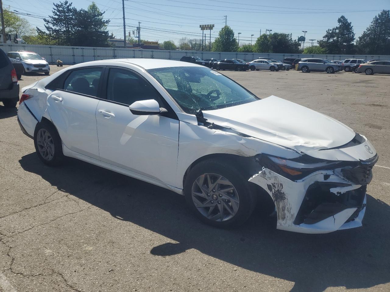 2024 HYUNDAI ELANTRA SEL VIN:KMHLM4DGXRU744237