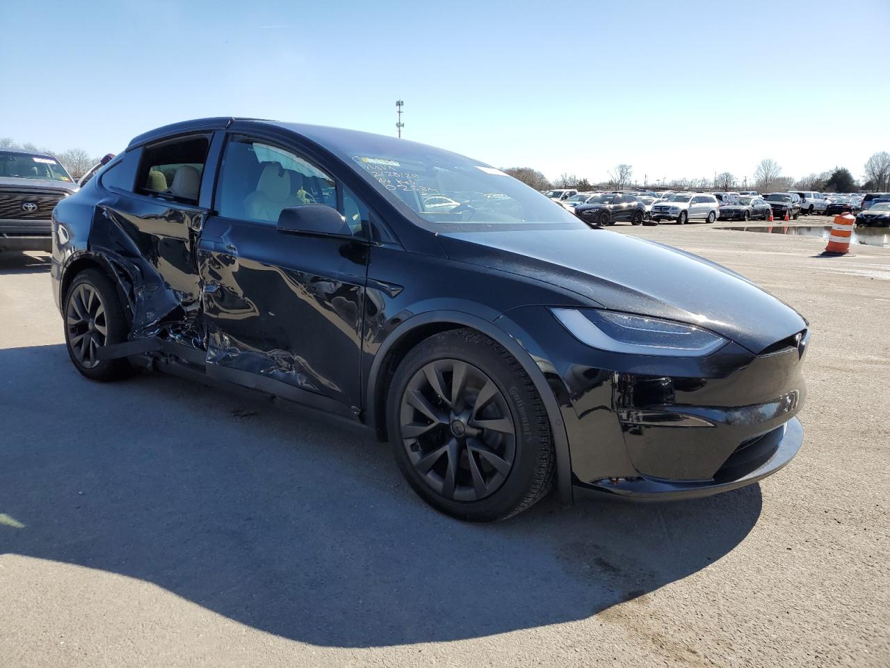 2022 TESLA MODEL X  VIN:7SAXCBE62NF359537