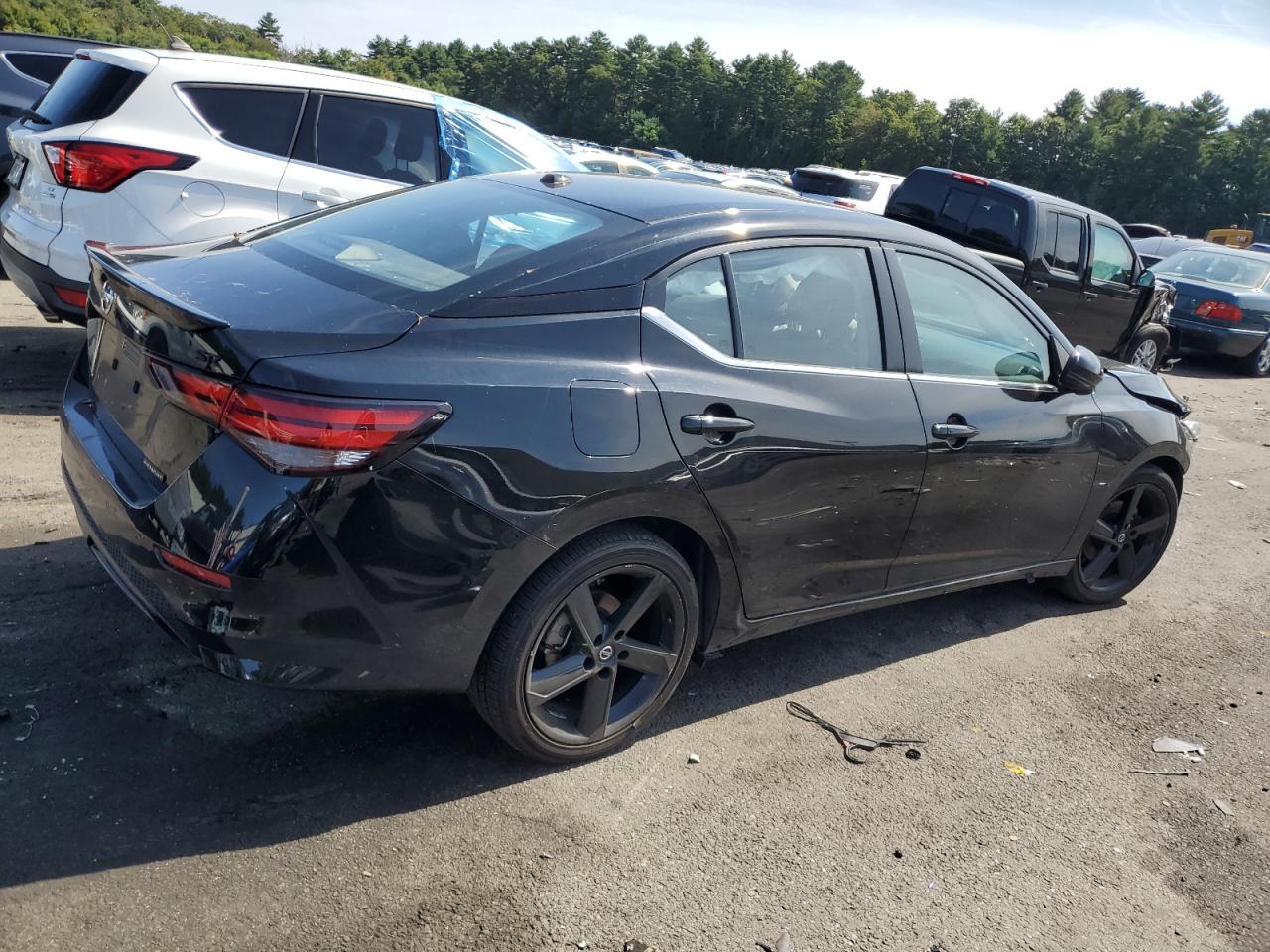 2022 NISSAN SENTRA SR VIN:3N1AB8DV9NY303894