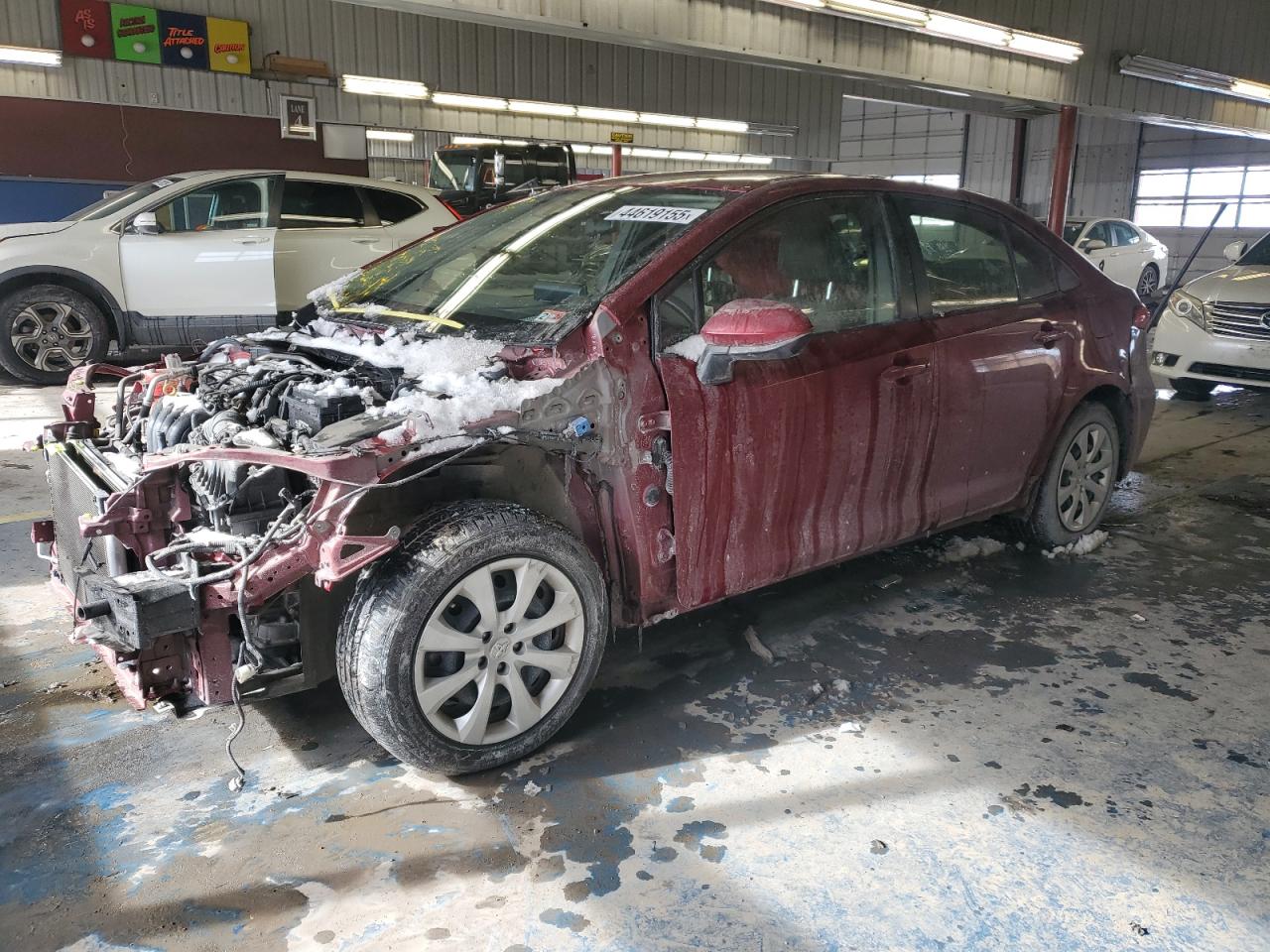 2022 TOYOTA COROLLA LE VIN:JTDEPMAE3NJ210502