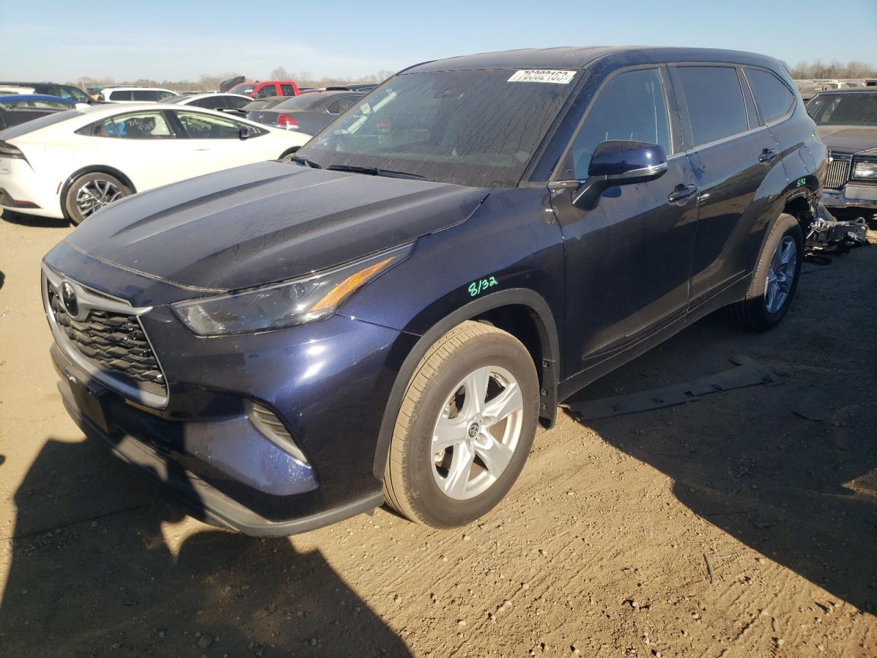 2023 TOYOTA HIGHLANDER L VIN:5TDKDRAHXPS510689