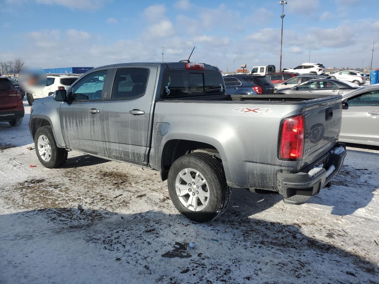 2022 CHEVROLET COLORADO LT VIN:1GCGTCEN6N1280018