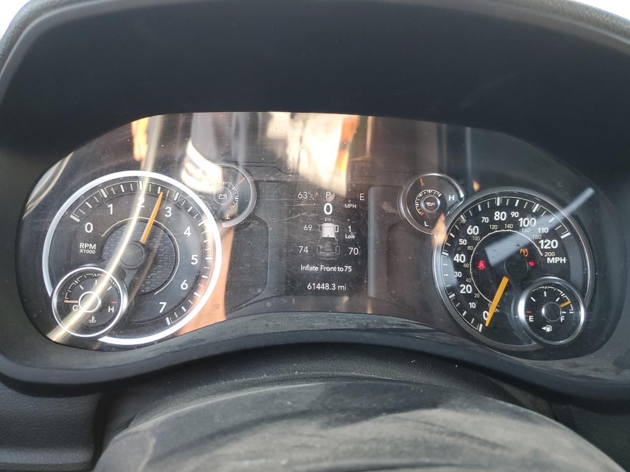 2022 RAM 2500 TRADESMAN VIN:3C6UR4CJ7NG270629